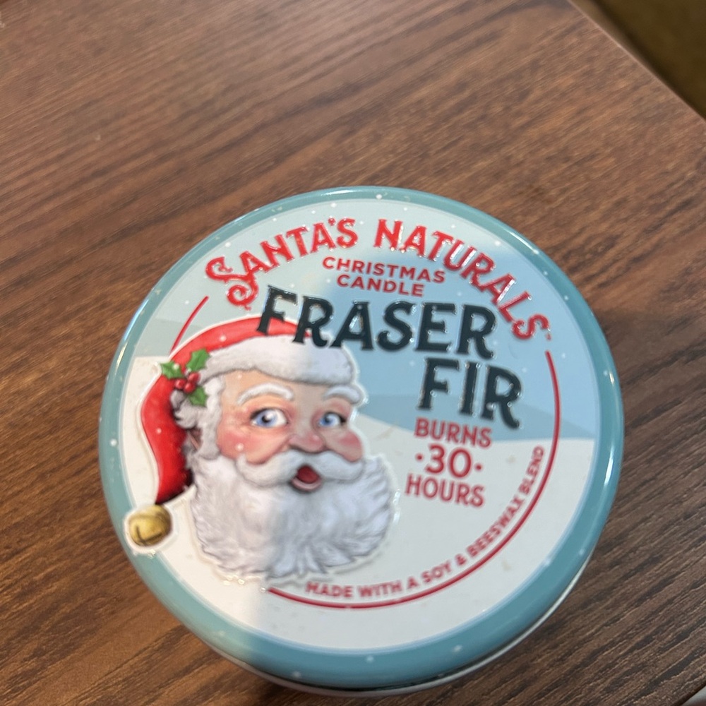 Santa's Naturals Fraser Fir Christmas Candle